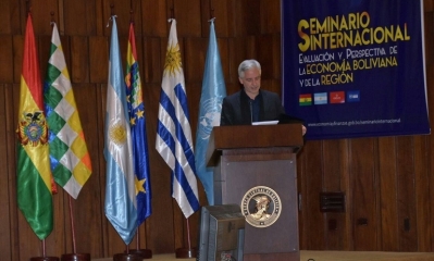 El vicepresidente del Estado, Álvaro García Linera