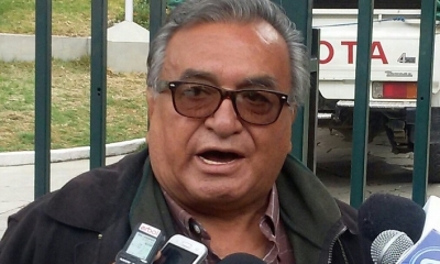 El secretario general del Frente de Izquierda Revolucionario (FRI) Walter Villagra
