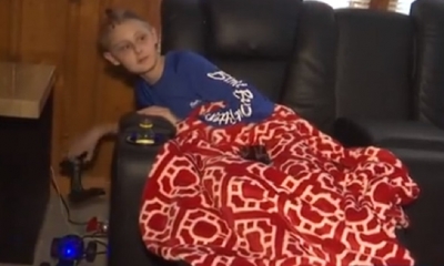 Trenton McKinley, se recupera/Foto. Captura de pantalla