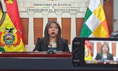 La viceministra de Igualdad de Oportunidades, Nadia Cruz