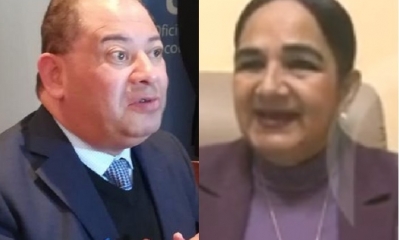 Carlos Romero y Carmen Eva Gonzales/Foto. Kandire