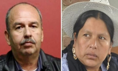 El senador Arturo Murillo y la concejala Celima Torrico.