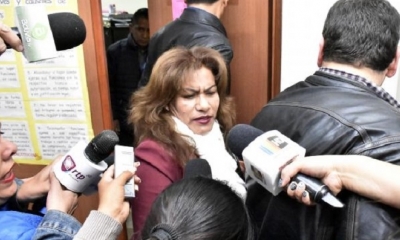 La exjueza Patricia Pacajes 