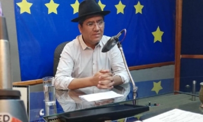 Diego Pary , canciller de Bolivia/Foto. RRSS