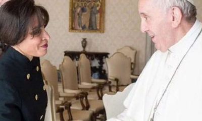 Cuda Junto al Papa Francisco.