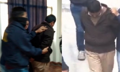 El hombre amenazaba a las mujeres con arma de juguete/Foto. Producción Kandire