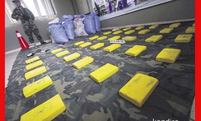Los sellos de la droga están en los envoltorios, sellados bajorrelieve sobre la propia cocaína o pegados como stickers