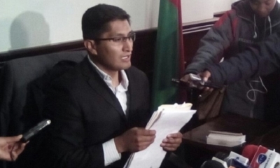 Fiscal Edwin Blanco informó sobre los avances en la investigación.