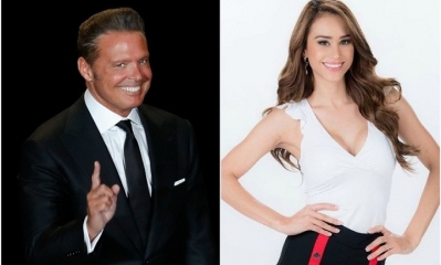 La conductora mexicana tiene 26 años y el cantante 48