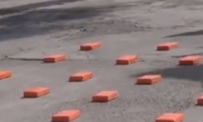 Un escáner detectó la droga/Foto. Captura de pantalla