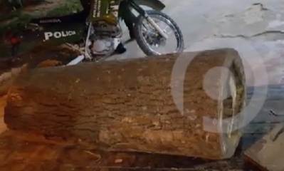 Dos hombres están aprehendidos por el delito/Foto. Captura de pantalla