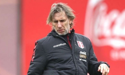 El argentino Ricardo Gareca es el DT de Perú. Foto: Internet