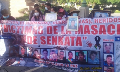Víctimas de Senkata y Sacaba