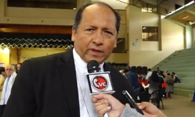 Monseñor Ricardo Centellas/Foto. RRSS