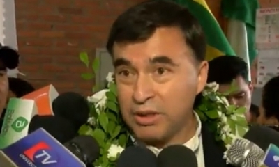 Juan Ramón Quintana, ministro de la Presidencia/Foto.Captura de pantalla