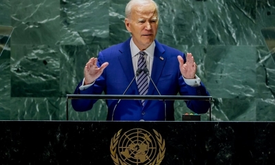 El presidente de Estados Unidos, Joe Biden, interviene en la Asamblea General de la ONU