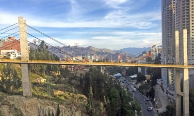 Puente de las Américas en La Paz. Foto: Flickr.