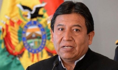 El excanciller David Choquehuanca. 