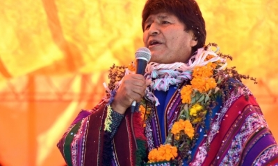 El presidente Evo Morales
