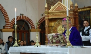 Monseñor Cristóbal Bialasik, Obispo de Oruro . Foto: CEB