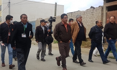 El ministro de Salud, Aníbal Cruz, también destacó el compromiso de sus habitantes