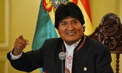 El presidente Evo Morales agradeció el lunes al pueblo boliviano por apoyar la Revolución Democrática y Cultural en los 12 años de su gobierno