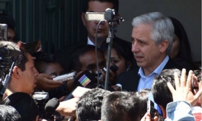 Alvaro Garcia Linera/Foto. Vicepresidencia