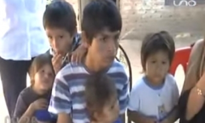 El mayor de 18 años sufre de capacidades especiales y la última tiene un año/Foto. Captura de pantalla