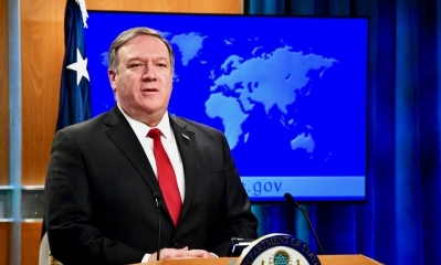 El secretario de Estado de Estados Unidos (EEUU), Mike Pompeo