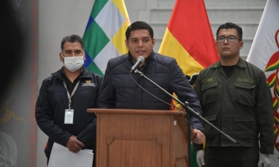El ministro de Justicia, Álvaro Coimbra