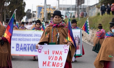  marcha en homenaje al Día Internacional de la Mujer