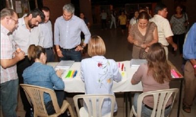  Masiva concurrencia de socios se observó durante la votación para delegados.