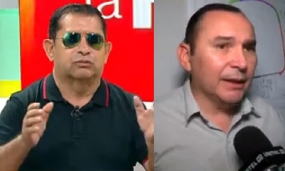Omar Ribera y el secretario de Movilidad Urbana/Foto. Captura de pantalla 