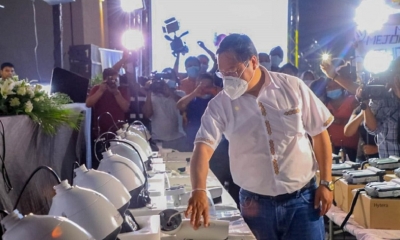 El presidente Luis Arce