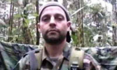El guerrillero de las FARC Facundo Molares.