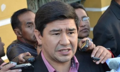 El presidente del Senado, Milton Barón