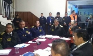 El COEN está conformado por los ministerios de Defensa, Medio Ambiente y Agua, Salud, Educación, ANH y las FFAA/Foto. RRSS
