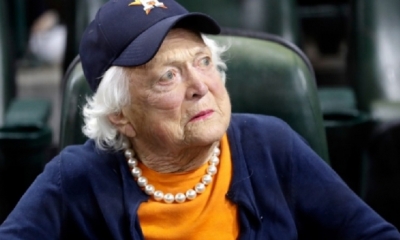 Barbara Bush de 92 años/Foto. RRSS