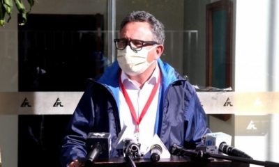 Javier Bellott en conferencia de prensa. | FEPC