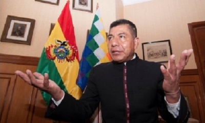 Fernando Huanacuni, canciller de Bolivia. Foto: Internet