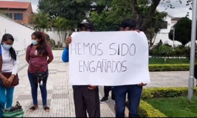 Familias estafadas con la construcción de viviendas sociales