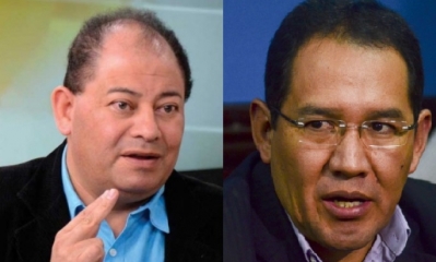 Ministro Carlos Romero y el FIscal Ramiro Guerrero/Foto. Kandire 