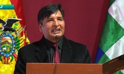 Ministro de Educación, Adrián Quelca. Foto/tomada de internet