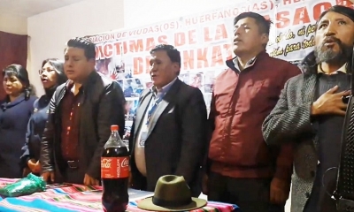 El acto se realizó en la iglesia de Senkata. 
