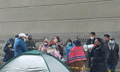 ¡Memoria, justicia, verdad y no a la impunidad! es el estribillo de las personas víctimas de tortura y detenciones ilegales 