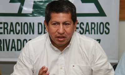 El ministro de Hidrocarburos, Luis Alberto Sánchez