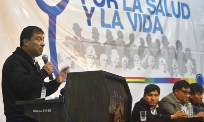 Rodolfo Rocabado, ministro de Salud/Foto. RRSS