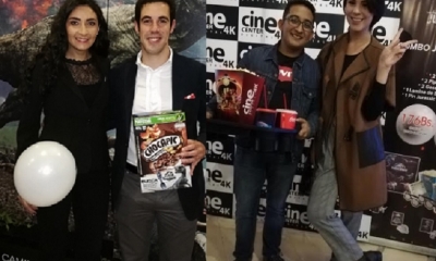 Sandra Cortez,  Mikel Lopez, Andre Blacutt y Lenka Nemer./Foto. RB