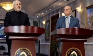 Mohammad Javad Zarif y Mohamed Ali al-Hakim/Foto. RRSS