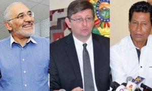 Carlos Mesa, Óscar Ortiz y Edwin Rodrìguez/Foto. Kandire